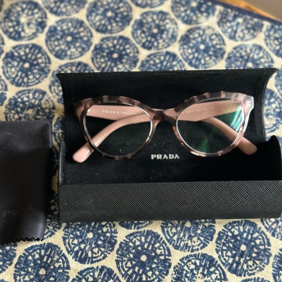 Prada PR 11RV Heritage Tortoise w/Pink - Picture 2 of 16